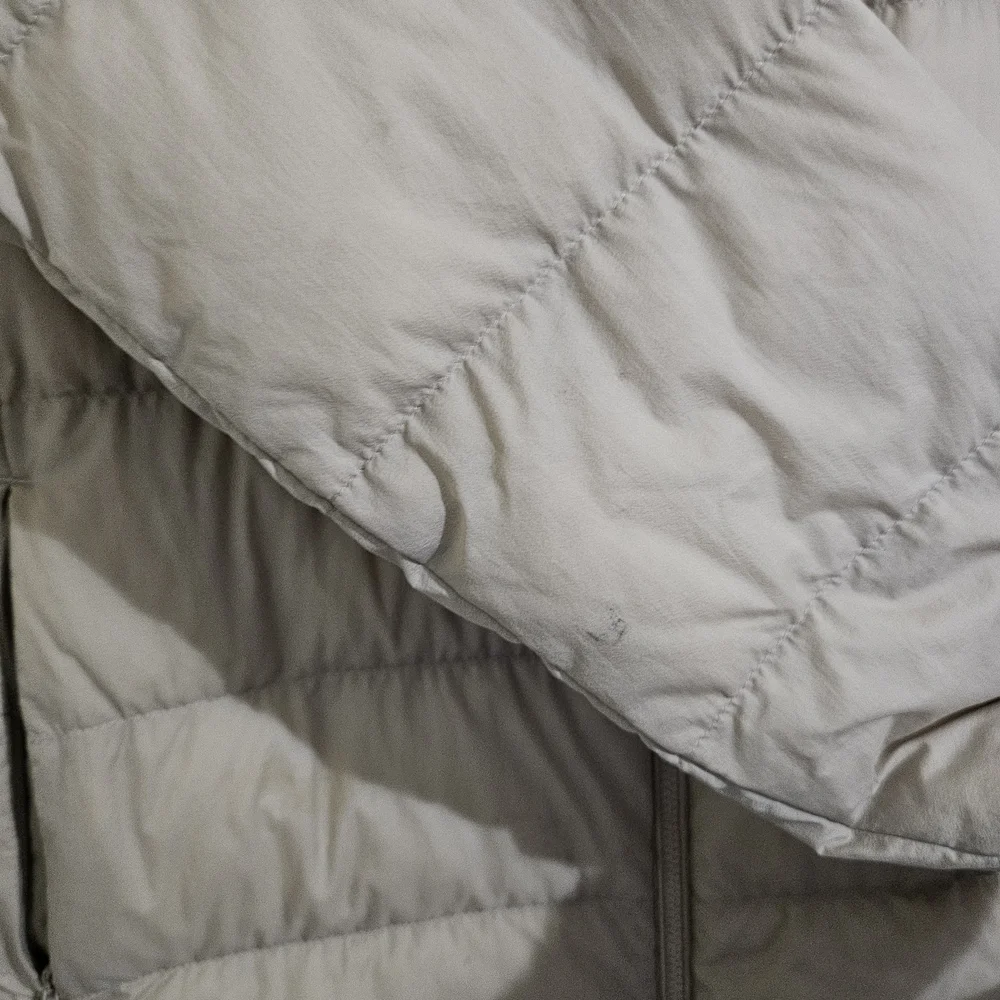 Women's Beige Puffer Jacket - Picture 8 of 10